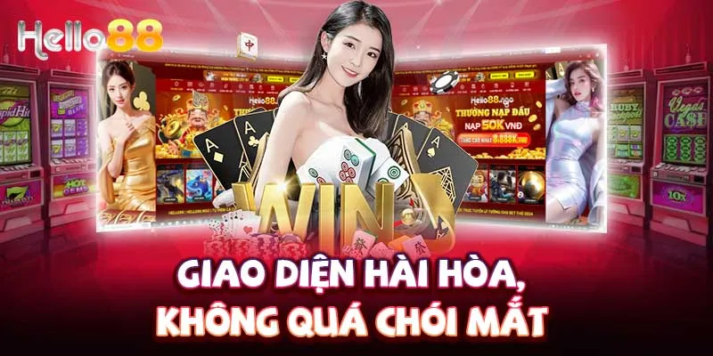 Hello88 sở hữu phần giao diện sang trọng, bắt mắt